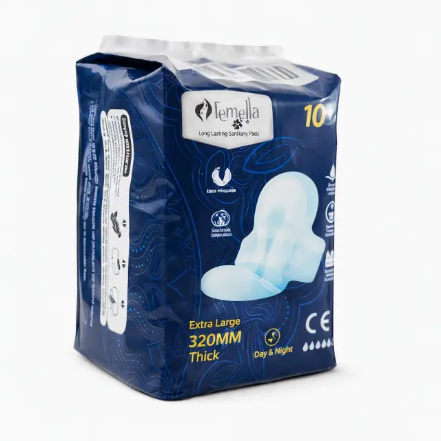 Femella Extra Large Thick Sanitary Pads 10'S